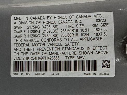 Certified 2023 Honda CR-V EX image 43