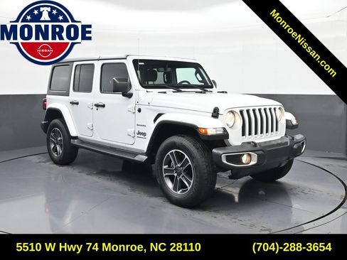 Used 2023 Jeep Wrangler Unlimited Sahara AWD/4WD image 1