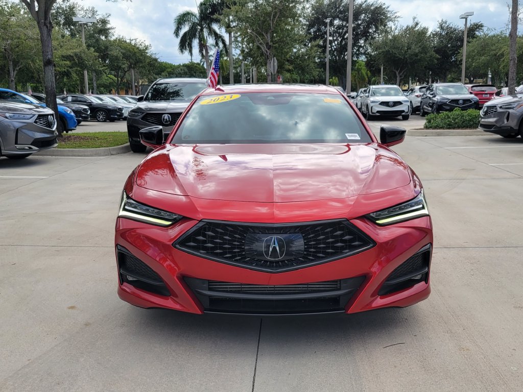 Certified 2023 Acura TLX w/ A-SPEC Package FWD image 2