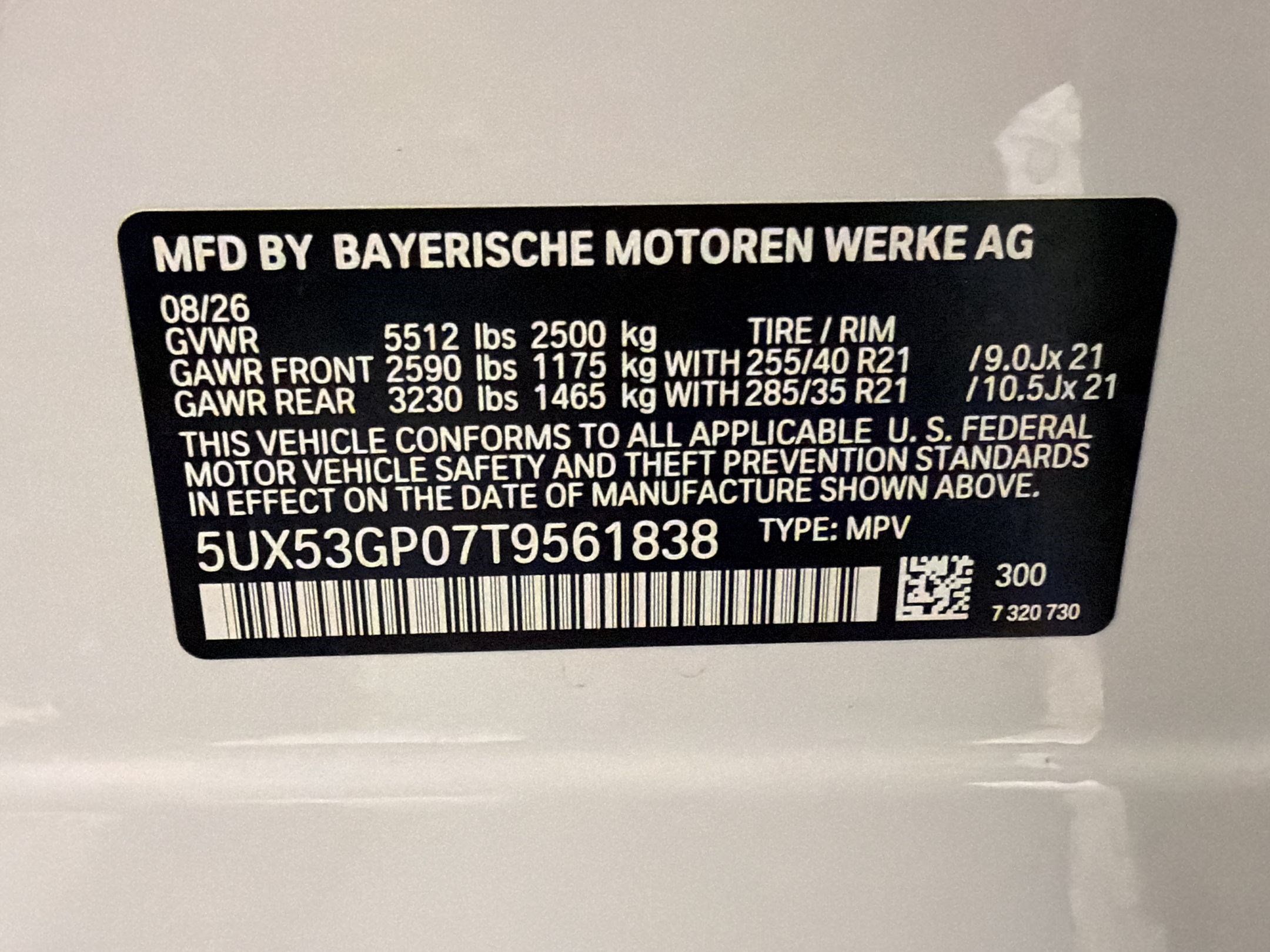 New 2026 BMW X3 xDrive30i w/ M Sport Package AWD/4WD image 27