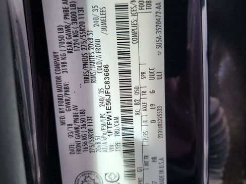 Used 2018 Ford F150 Lariat w/ Equipment Group 502A Luxury image 12