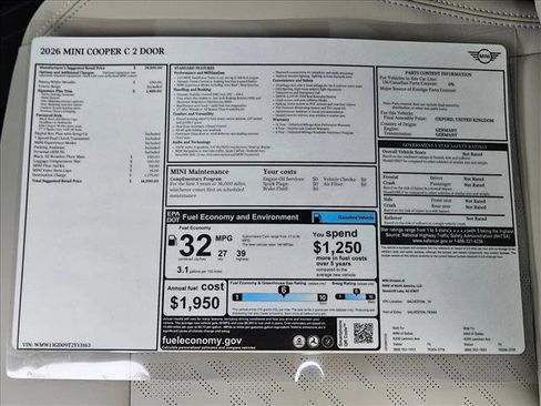 New 2026 MINI Cooper 2-Door Hardtop image 17