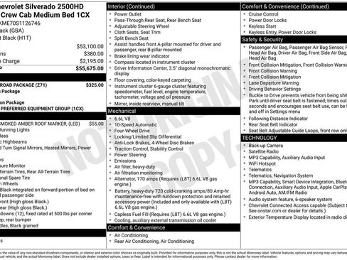 Used 2025 Chevrolet Silverado 2500 Custom w/ Z71 Off-Road Package AWD/4WD image 28