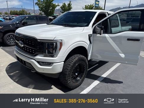 Used 2021 Ford F150 Platinum w/ Max Trailer Tow Package AWD/4WD image 1