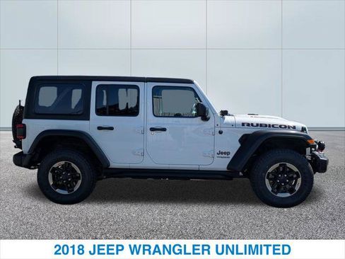 Used 2018 Jeep Wrangler Unlimited Rubicon w/ Steel Bumper Group AWD/4WD image 6