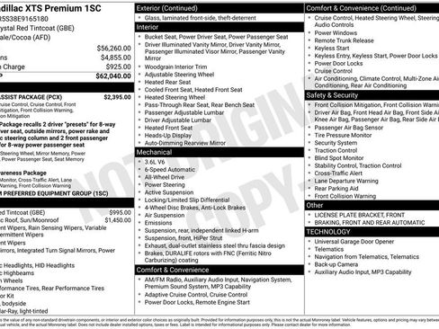 Used 2014 Cadillac XTS Premium w/ Driver Assist Package image 10