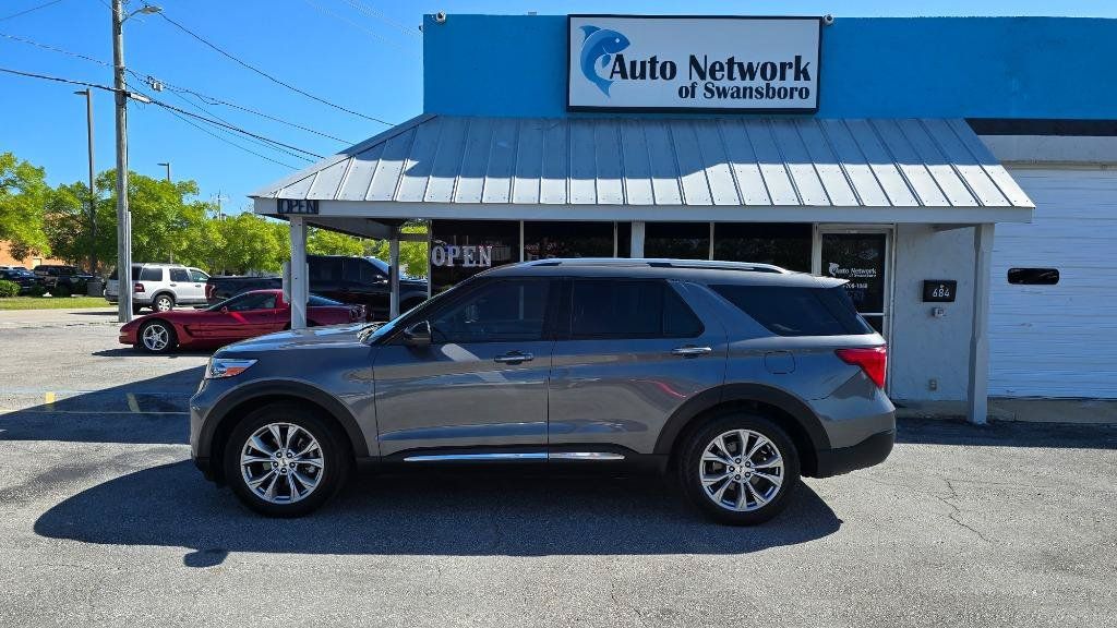 Used 2021 Ford Explorer Limited w/ Equipment Group 301A RWD image 1