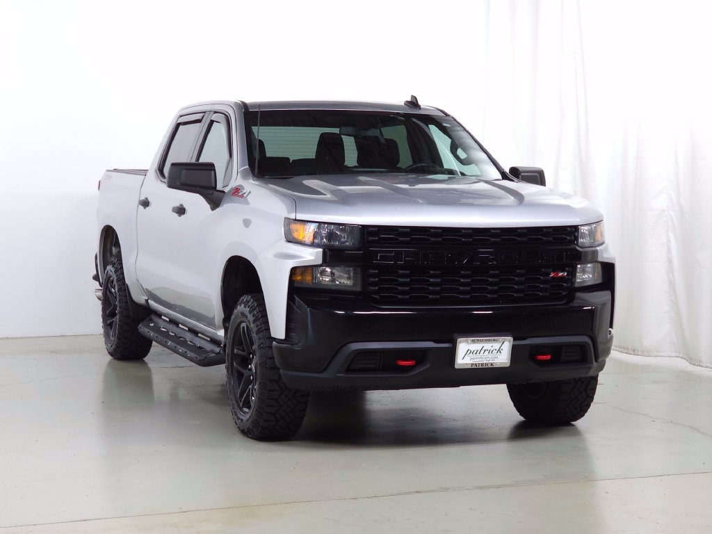 Used 2021 Chevrolet Silverado 1500 Custom Trail Boss w/ LPO, Dark Essentials Package AWD/4WD image 1