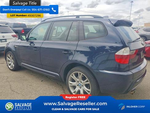 Used 2007 BMW X3 3.0si AWD/4WD image 3