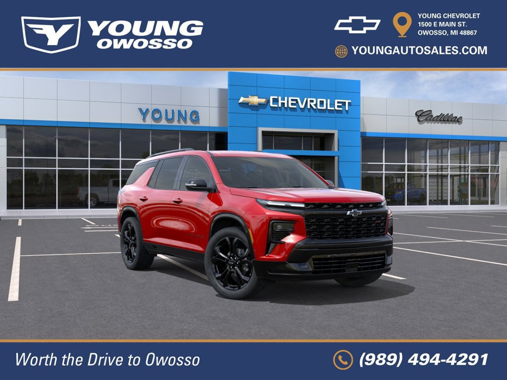 New 2027 Chevrolet Traverse RS w/ LPO, Floor Liner Package AWD/4WD image 1