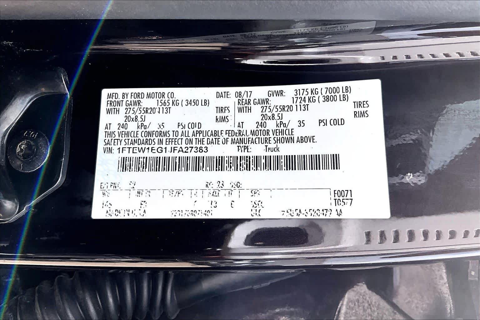 Used 2018 Ford F150 XLT w/ Equipment Group 302A Luxury AWD/4WD image 36