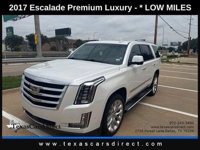 Used 2017 Cadillac Escalade Premium Luxury