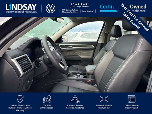 Used 2022 Volkswagen Atlas SE w/ Panoramic Sunroof Package image 11
