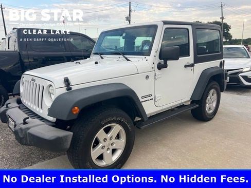 Used 2015 Jeep Wrangler Sport w/ Quick Order Package 23S AWD/4WD image 1