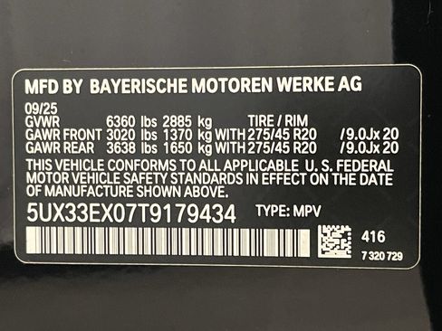 Used 2026 BMW X6 xDrive40i w/ Climate Comfort Package AWD/4WD image 25