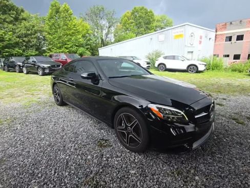 Used 2021 Mercedes-Benz C 300 4MATIC Coupe w/ AMG Line image 3