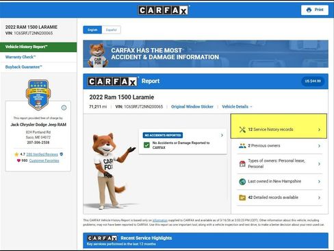 Used 2022 RAM 1500 Laramie image 13