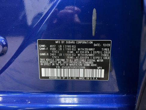 Used 2024 Subaru Crosstrek 2.5i Wilderness image 38