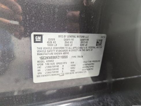 Used 2015 Chevrolet Silverado 2500 LTZ image 31