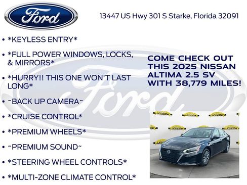 Used 2025 Nissan Altima 2.5 SV FWD image 12