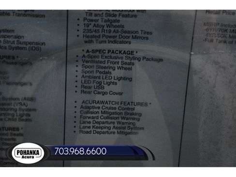 New 2025 Acura ADX A-Spec image 37