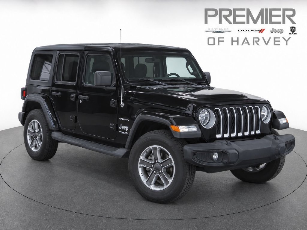 Used 2020 Jeep Wrangler Unlimited Sahara w/ Cold Weather Group AWD/4WD image 1