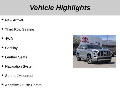 Used 2024 Toyota Sequoia Capstone image 5