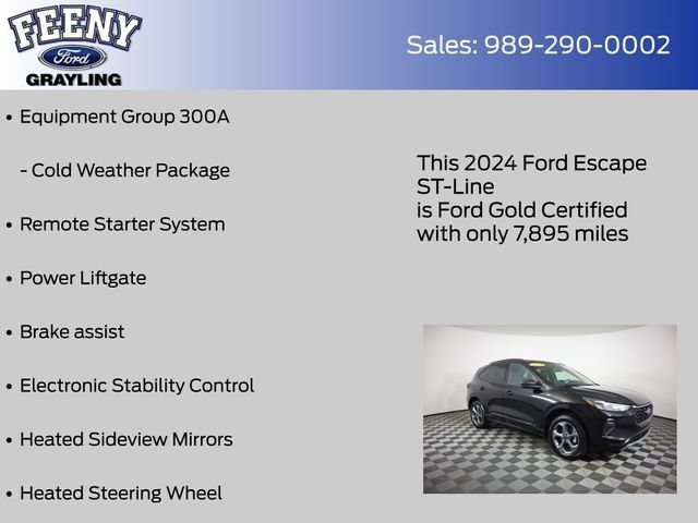 Certified 2024 Ford Escape ST-Line AWD/4WD image 14