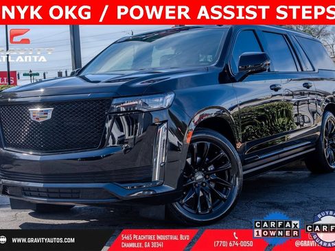 Used 2024 Cadillac Escalade ESV Sport Platinum w/ LPO, ONYX Package image 1