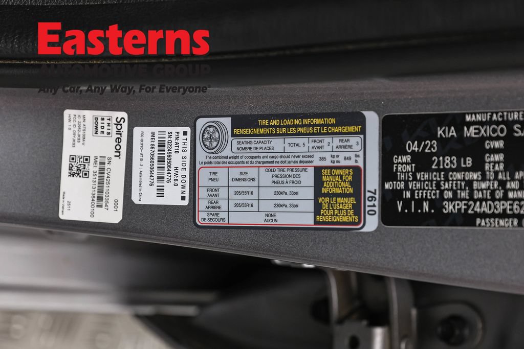 Used 2023 Kia Forte LXS w/ LXS Technology Package FWD image 36