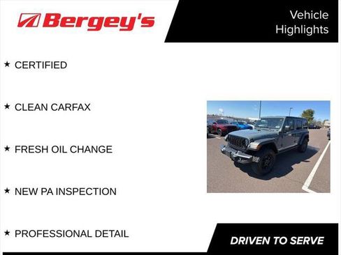 Certified 2025 Jeep Wrangler Unlimited Sport S 4xe AWD/4WD image 5