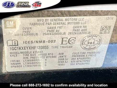 Used 2017 Chevrolet Silverado 2500 High Country image 22