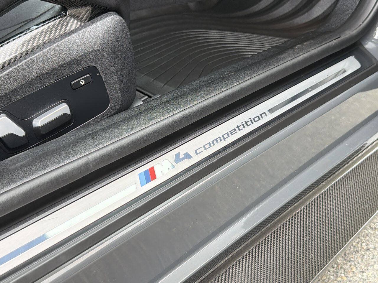 Used 2021 BMW M4 Competition w/ M Carbon Exterior Package RWD image 28