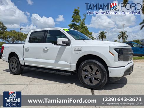 Certified 2023 Ford F150 Lightning Lariat w/ Equipment Group 511A High AWD/4WD image 1