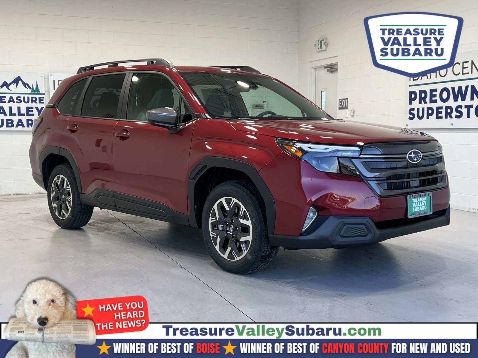 New 2026 Subaru Forester Premium AWD/4WD image 1