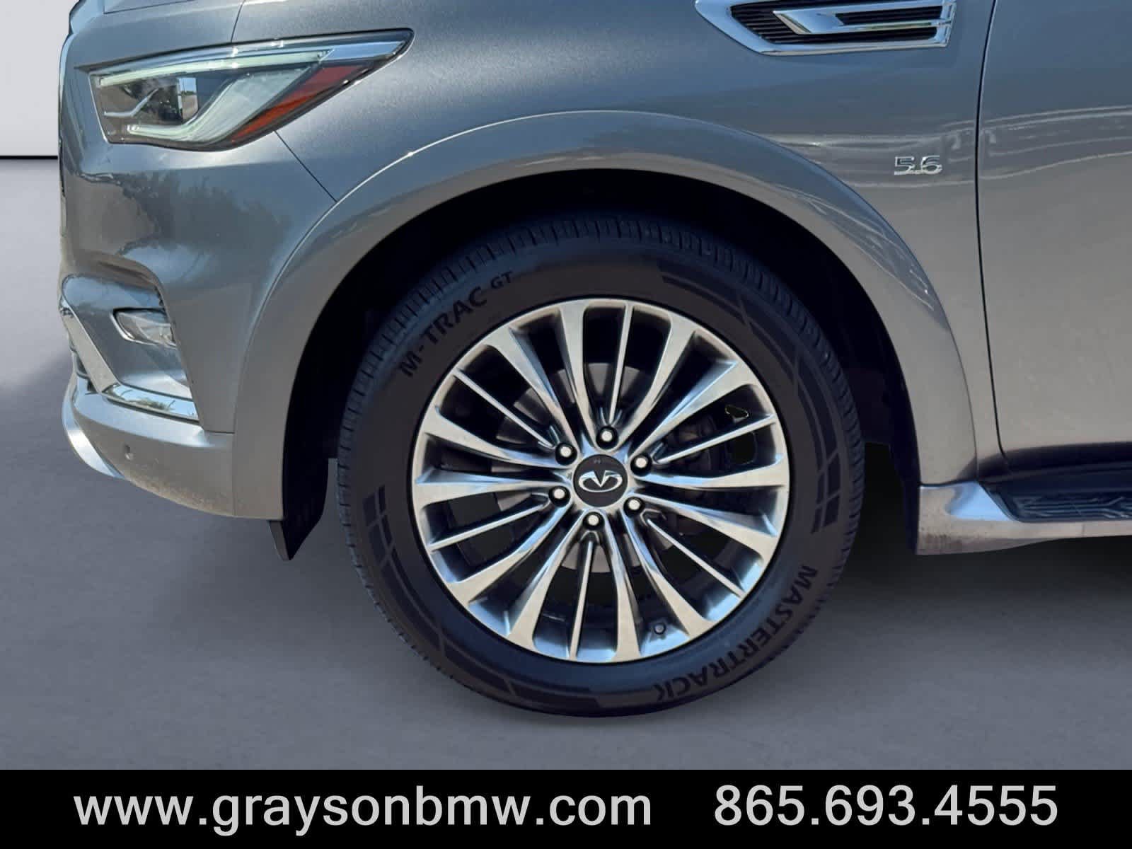 Used 2019 INFINITI QX80 Luxe w/ 22" Wheel Package AWD/4WD image 9