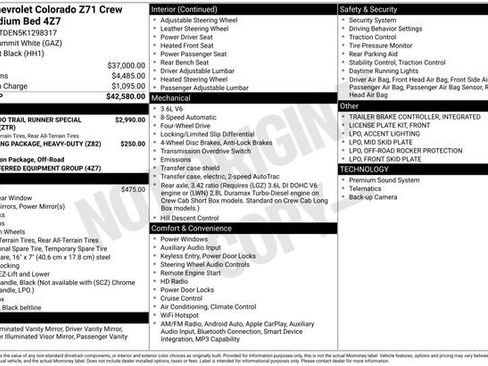 Used 2019 Chevrolet Colorado Z71 image 5