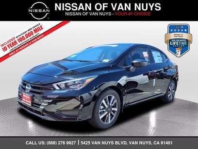 New 2025 Nissan Versa S w/ S Plus Package