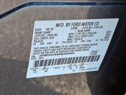 Used 2022 Ford Edge ST-Line w/ Class II Trailer Tow Package image 26