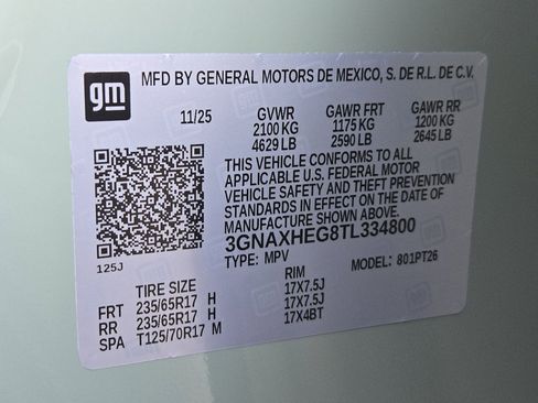 New 2026 Chevrolet Equinox LT w/ Safety and Technology Package image 18