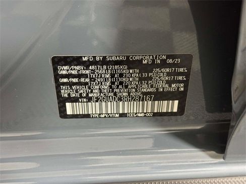 Used 2024 Subaru Crosstrek 2.0i Premium image 16