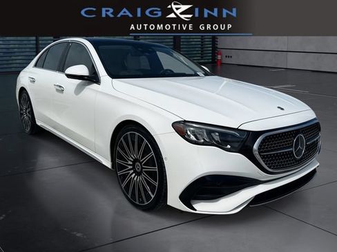 Used 2025 Mercedes-Benz E 450 4MATIC Sedan w/ Driver Assistance Package image 1
