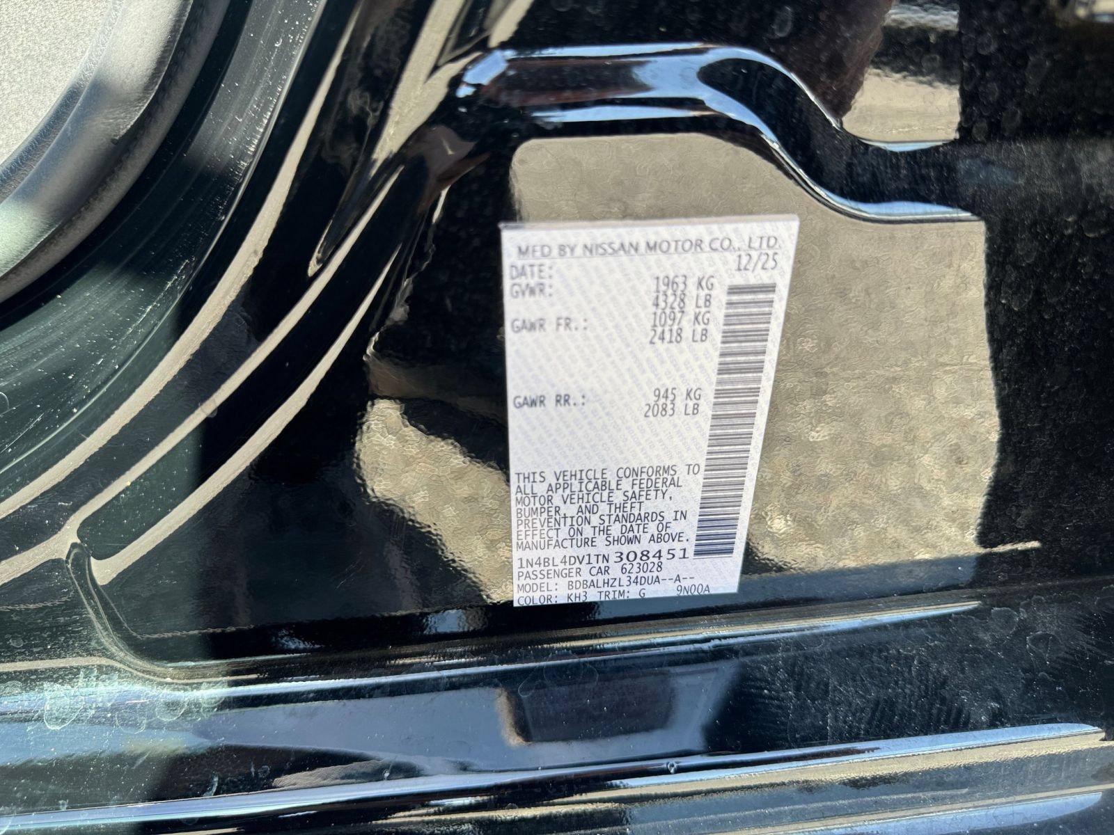 Used 2026 Nissan Altima 2.5 SV FWD image 28