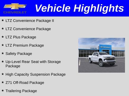 New 2026 Chevrolet Silverado 1500 LTZ w/ LTZ Premium Package AWD/4WD image 2