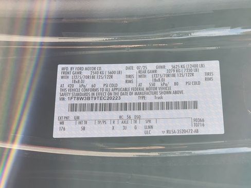 New 2026 Ford F350 Lariat w/ Lariat Ultimate Package image 15