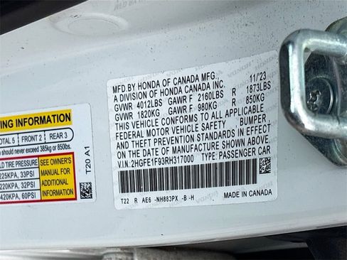 Used 2024 Honda Civic Touring image 33