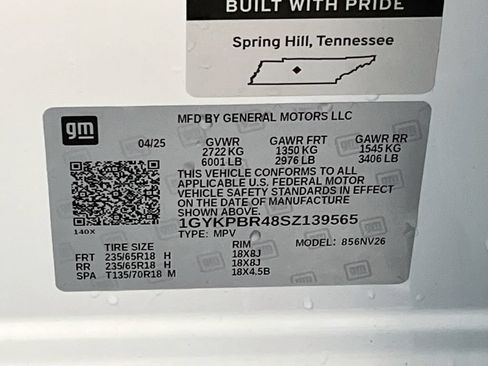 Used 2025 Cadillac XT6 Luxury w/ LPO, Floor Liner Package AWD/4WD image 35