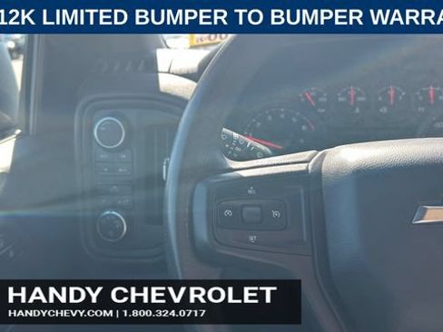 Certified 2021 Chevrolet Silverado 1500 Custom w/ LPO, Dark Essentials Package AWD/4WD image 18