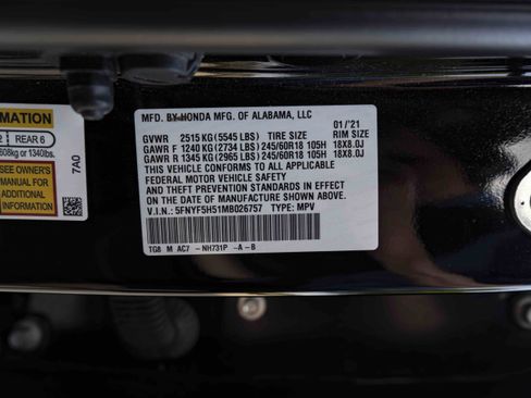 Used 2021 Honda Pilot EX-L image 49