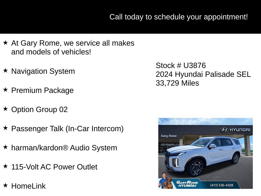 Used 2024 Hyundai Palisade SEL w/ Premium Package AWD/4WD image 6